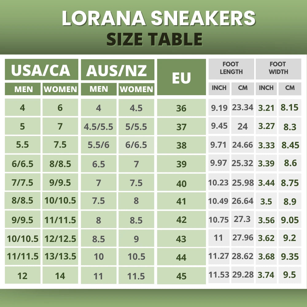 Lorana Sneakers ¨C Ergonomic Barefoot Shoes for Everyday Wear (Unisex)