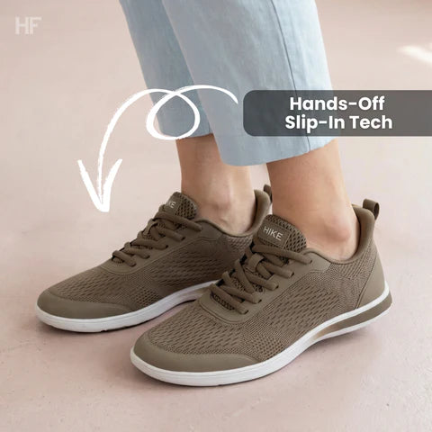 Flame - Hands-Free Barefoot Shoes for Pain Relief - Brown