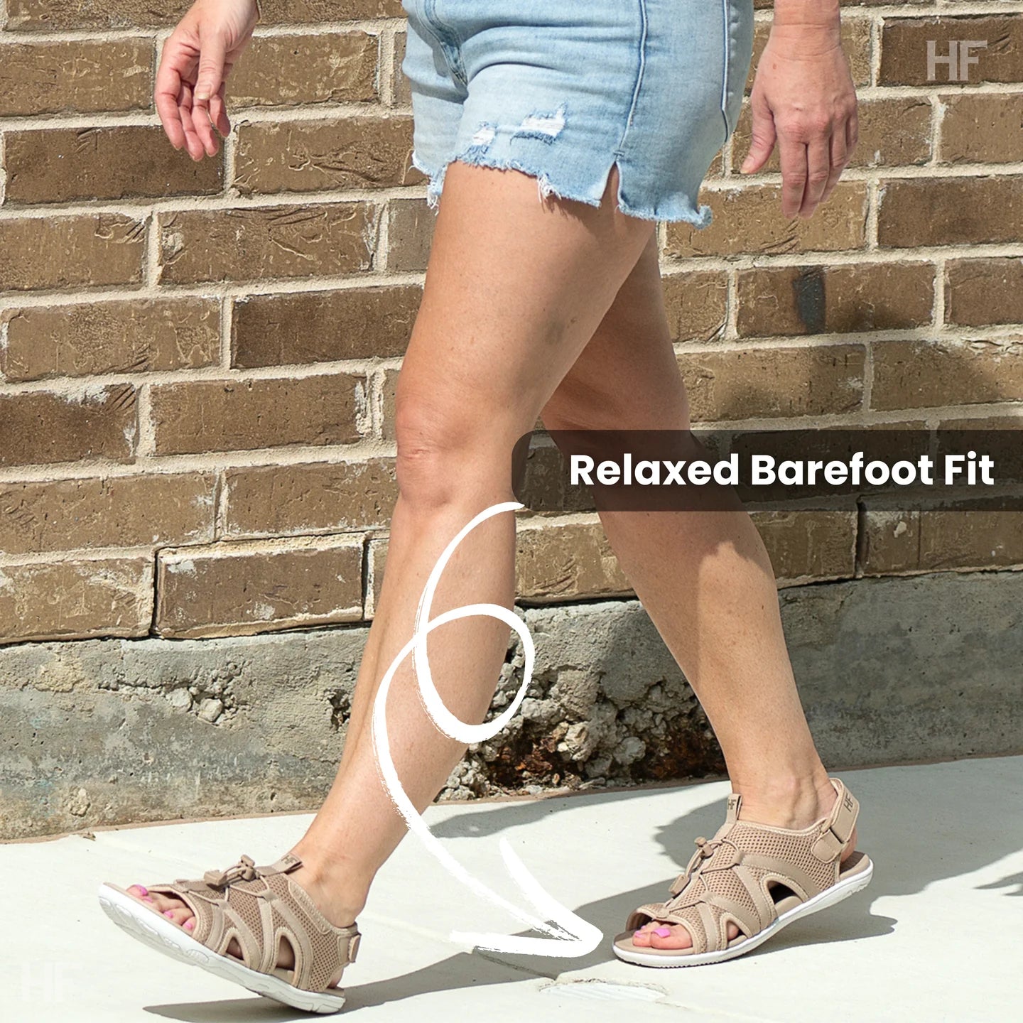 HF Baresandals II ¨C Ergonomic Footbed & Ultra-Lightweight Barefoot Sandals (Unisex)