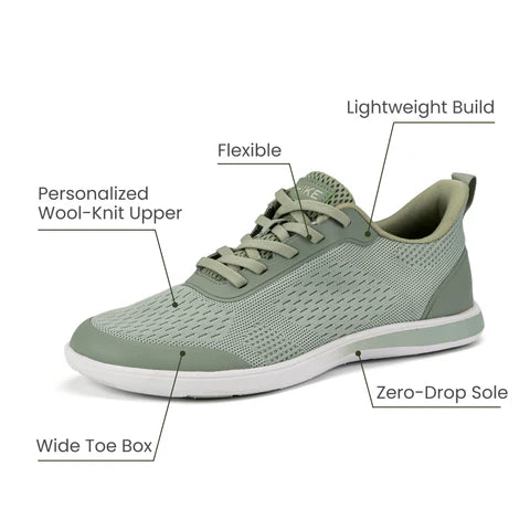 Flame - Hands-Free Barefoot Shoes for Pain Relief - Green