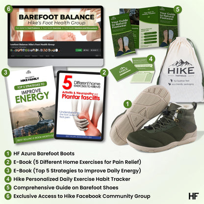 HF Azura ¨C Ergonomic & Supportive Winter Barefoot Shoes (Unisex)